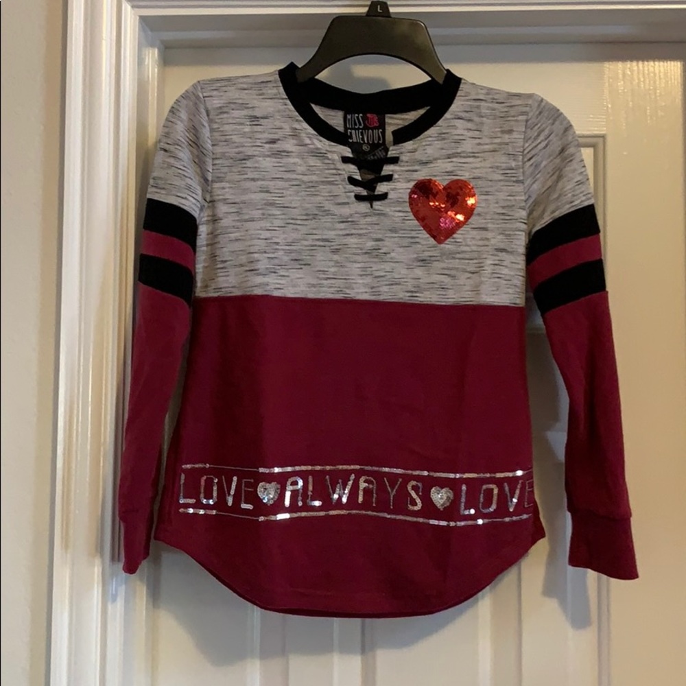 Girl’s Miss Chievous sweatshirt, Size XL